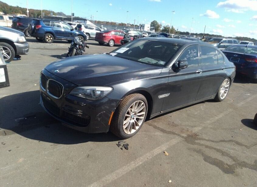 09 10 11 12 BMW 750li Front Left Driver Lower Side Kick Cowl Panel OEM