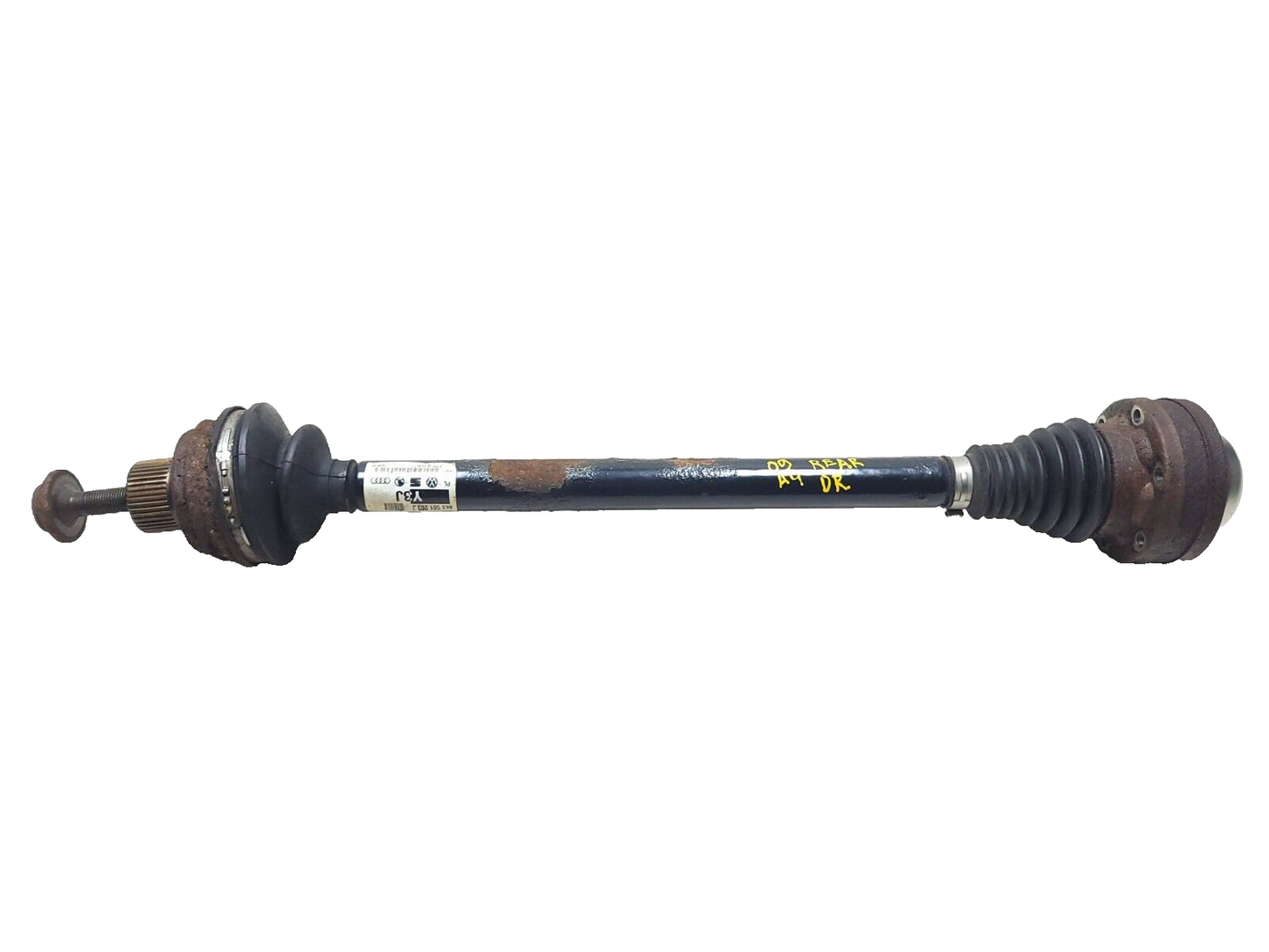 09-12 Audi A4 Quattro Rear Axle Shaft Driver Side Left OEM