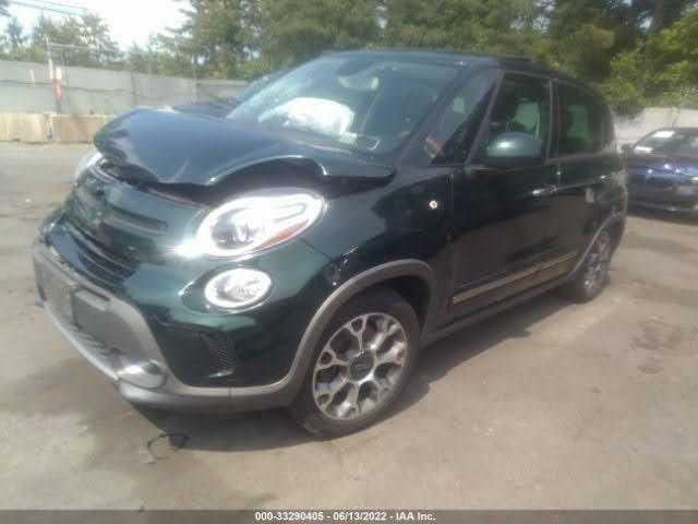 14-17 Fiat 500l Door Weatherstrip Seal Front Driver Left Side OEM