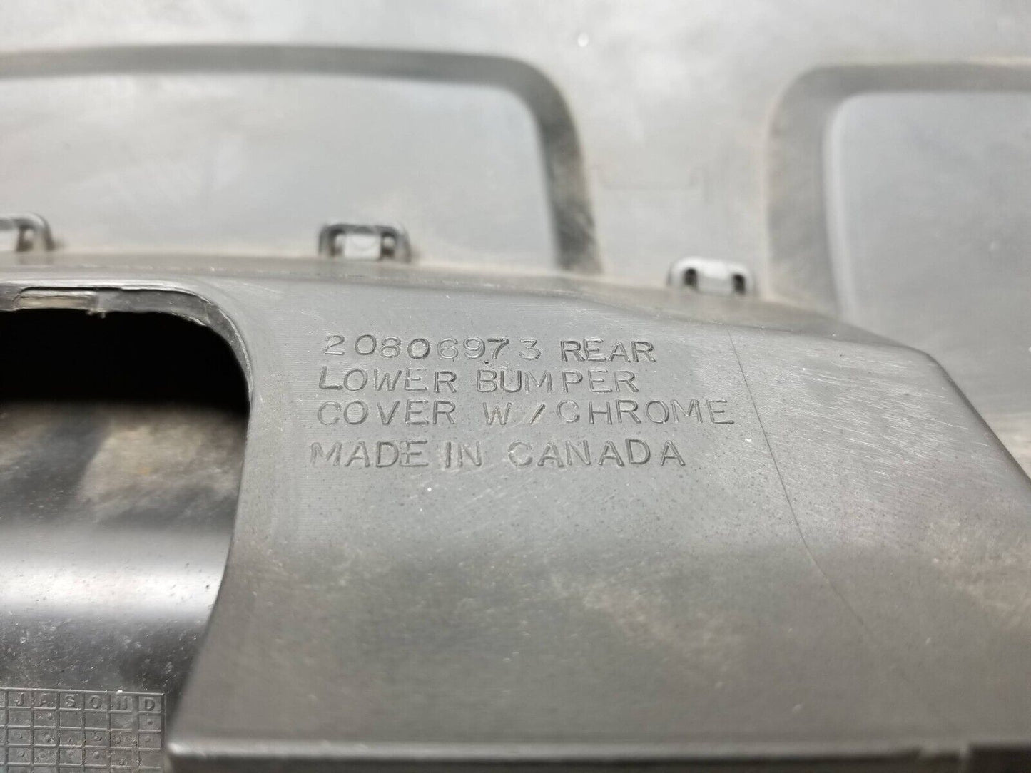 2010 - 2015 Chevrolet Equinox Rear Bumper Lower Valance Cover OEM