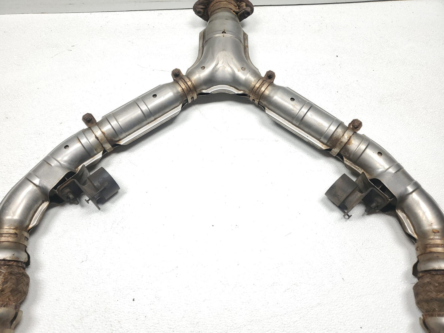 2014 2015 Infiniti Q40 3.7l Front Exhaust Muffler Pipe OEM 34k
