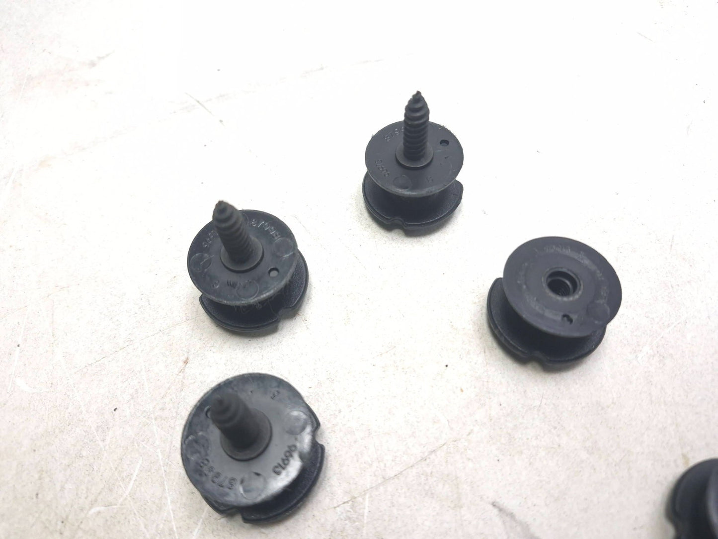 2008 Acura Tl Rear Trunk Clips Tie Down Hanging Hook 9pcs OEM