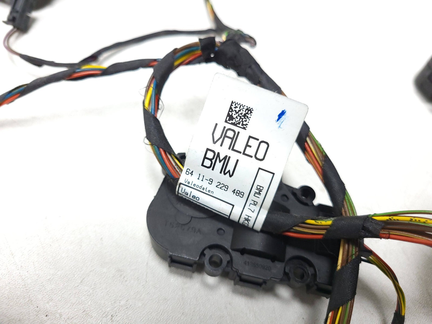 13-18 BMW 330xi AC Heater Flap Door Actuator Servo Motor Wire Harness 9pcs OEM ✅