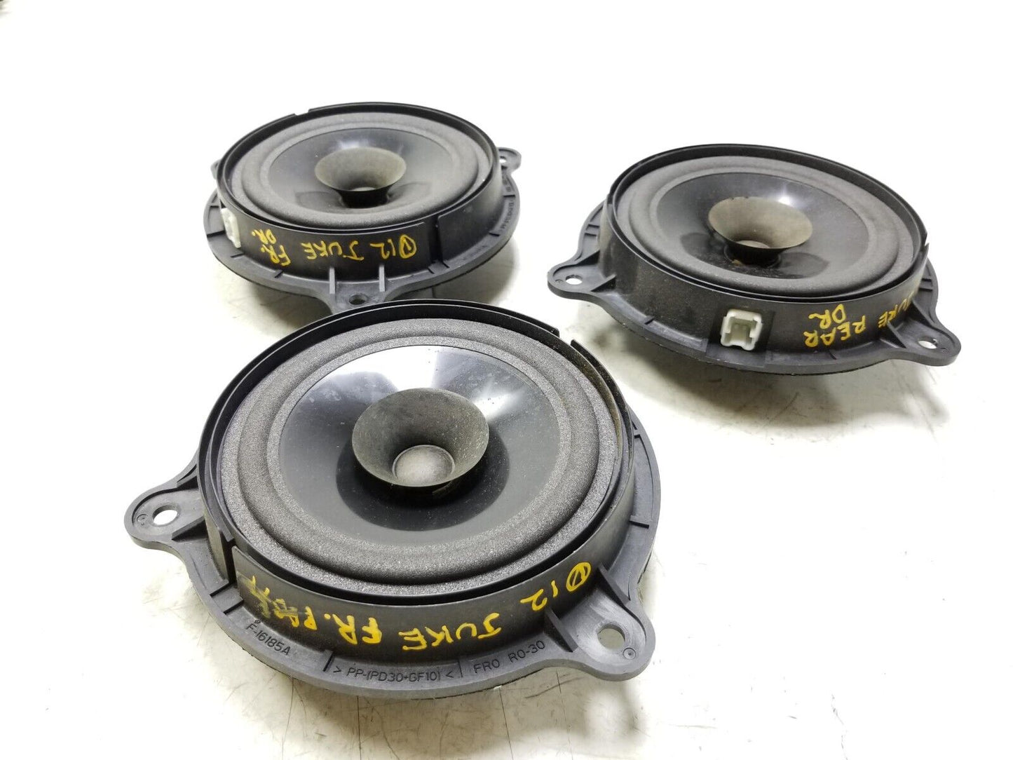 2012 - 2014 Nissan Juke Door Audio Speakers 3pcs OEM