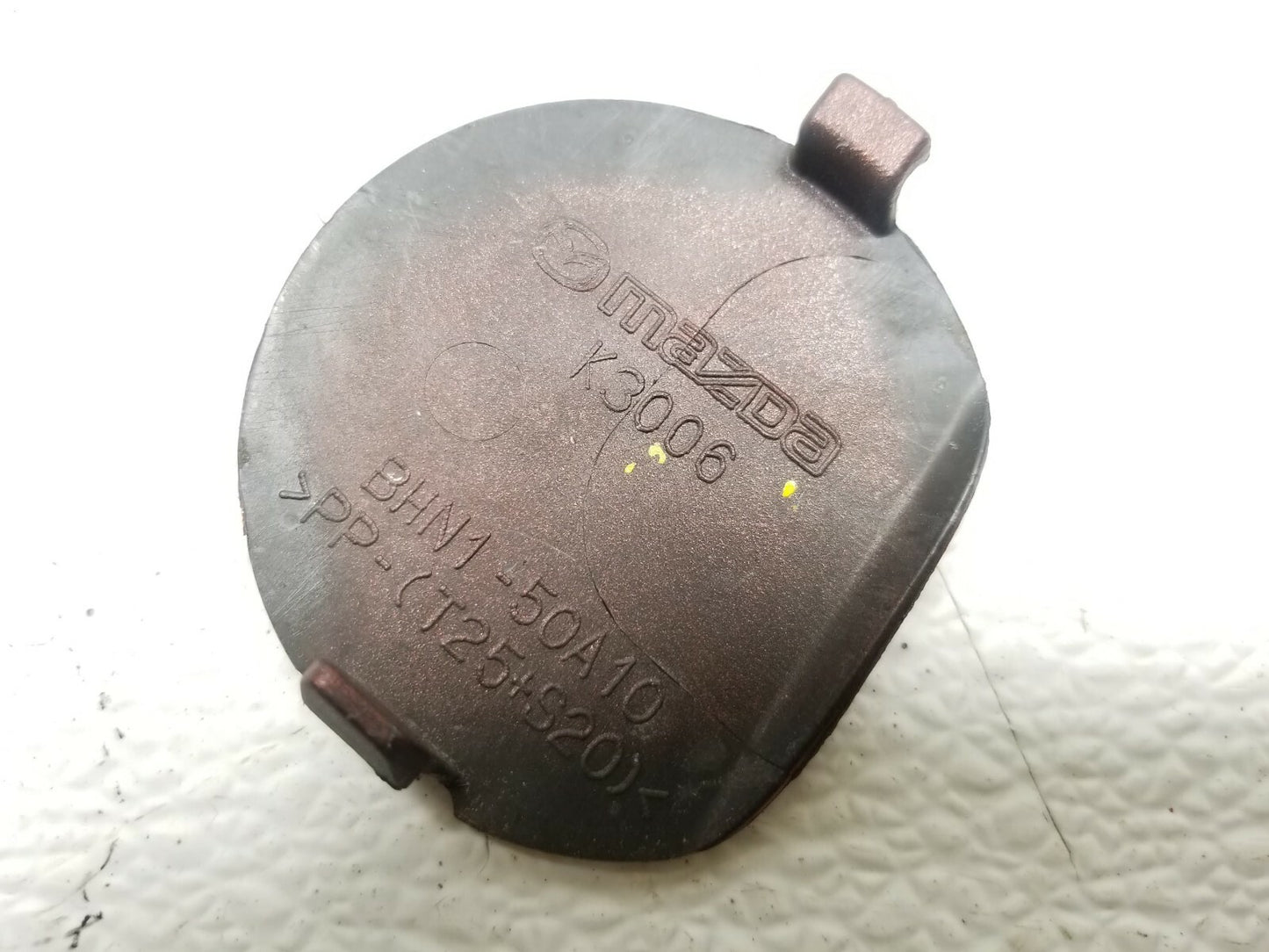 14 15 16 Mazda 3 Sdn Front Bumper Towing Eye Hook Cover Cap OEM 41k Miles