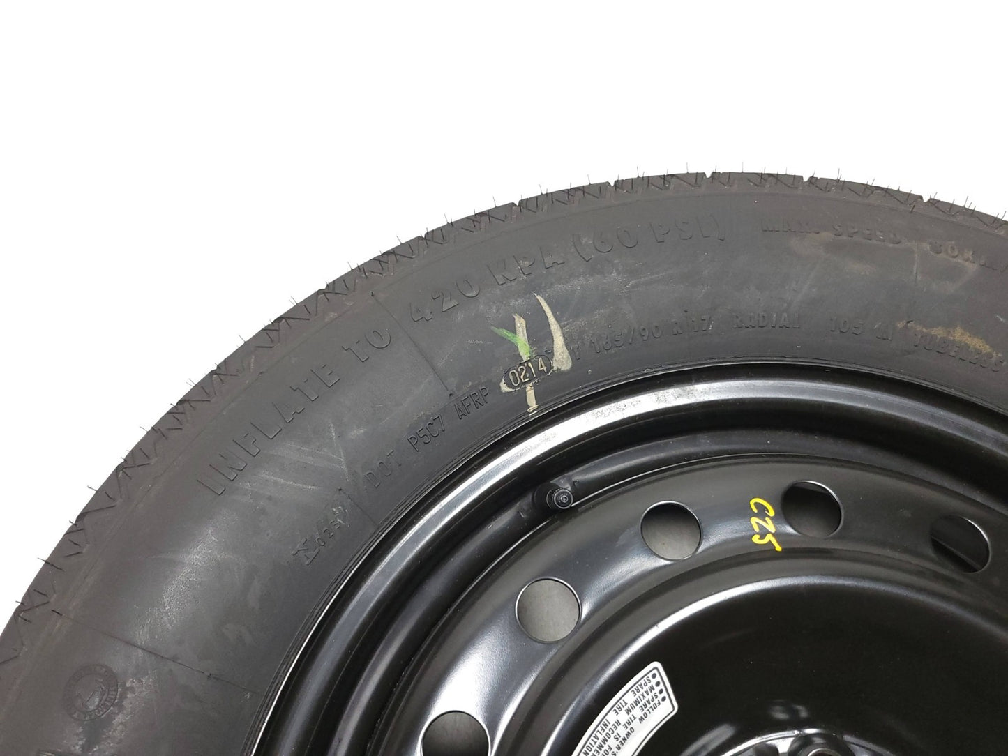 13-15 Acura RDX Spare Tire 165/90r17 OEM ✅