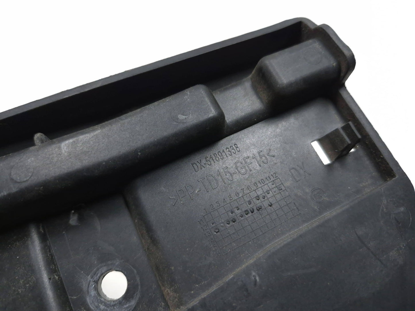2014 Fiat 500l Rear Bumper Mount Bracket Support 7pcs OEM
