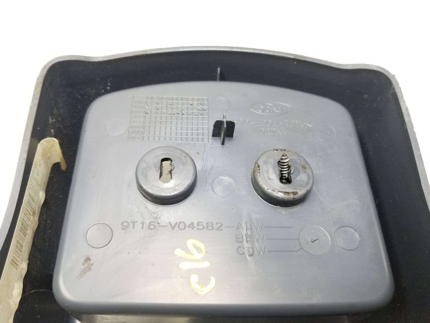 10-13 Ford Transit Connect Center Console Cup Holder Panel W/ Window Switch Oem✅