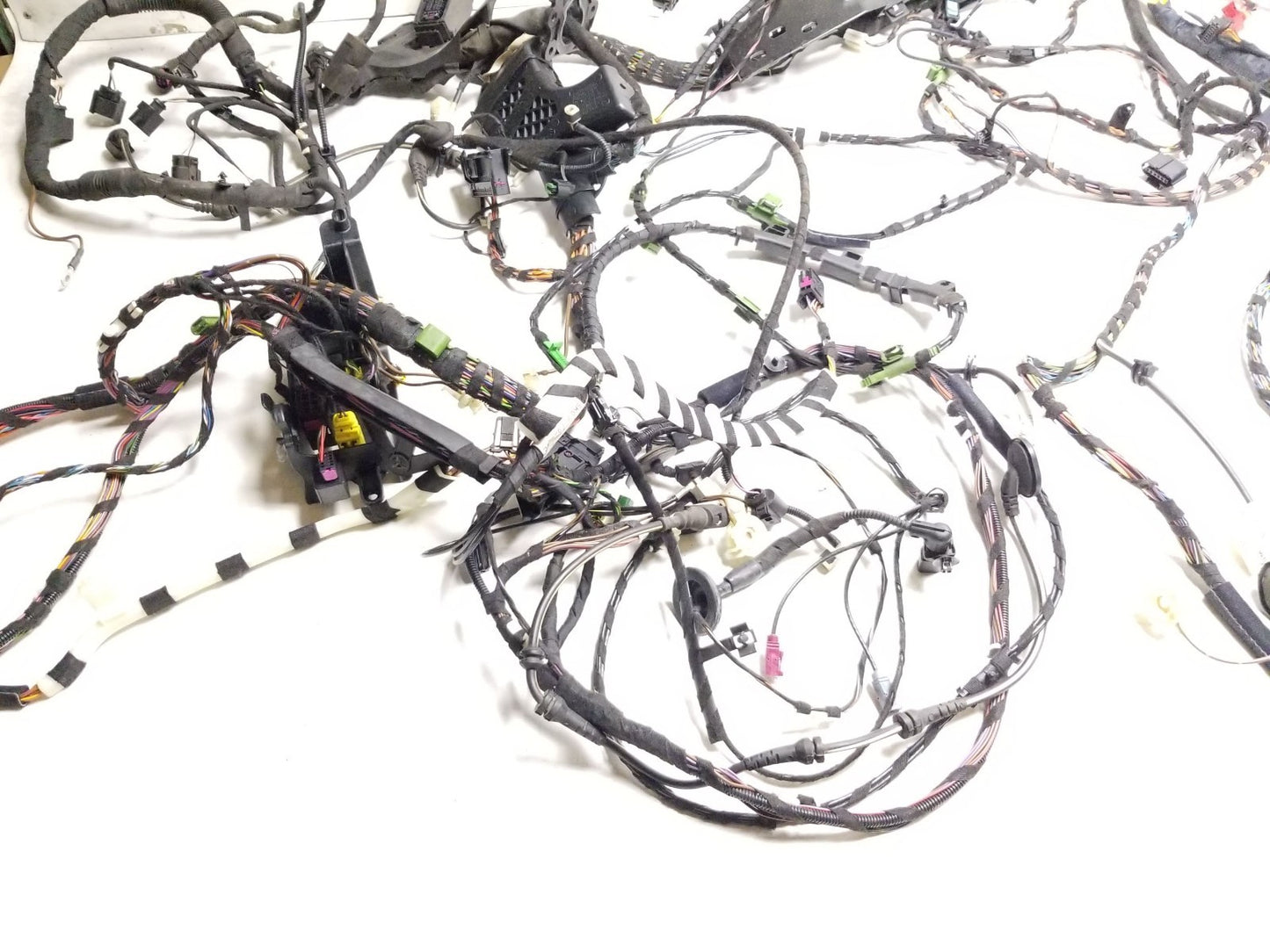 2010 - 2014 VW Golf GTI Interior Floor Wire Harness W/ Body Comfort Module OEM