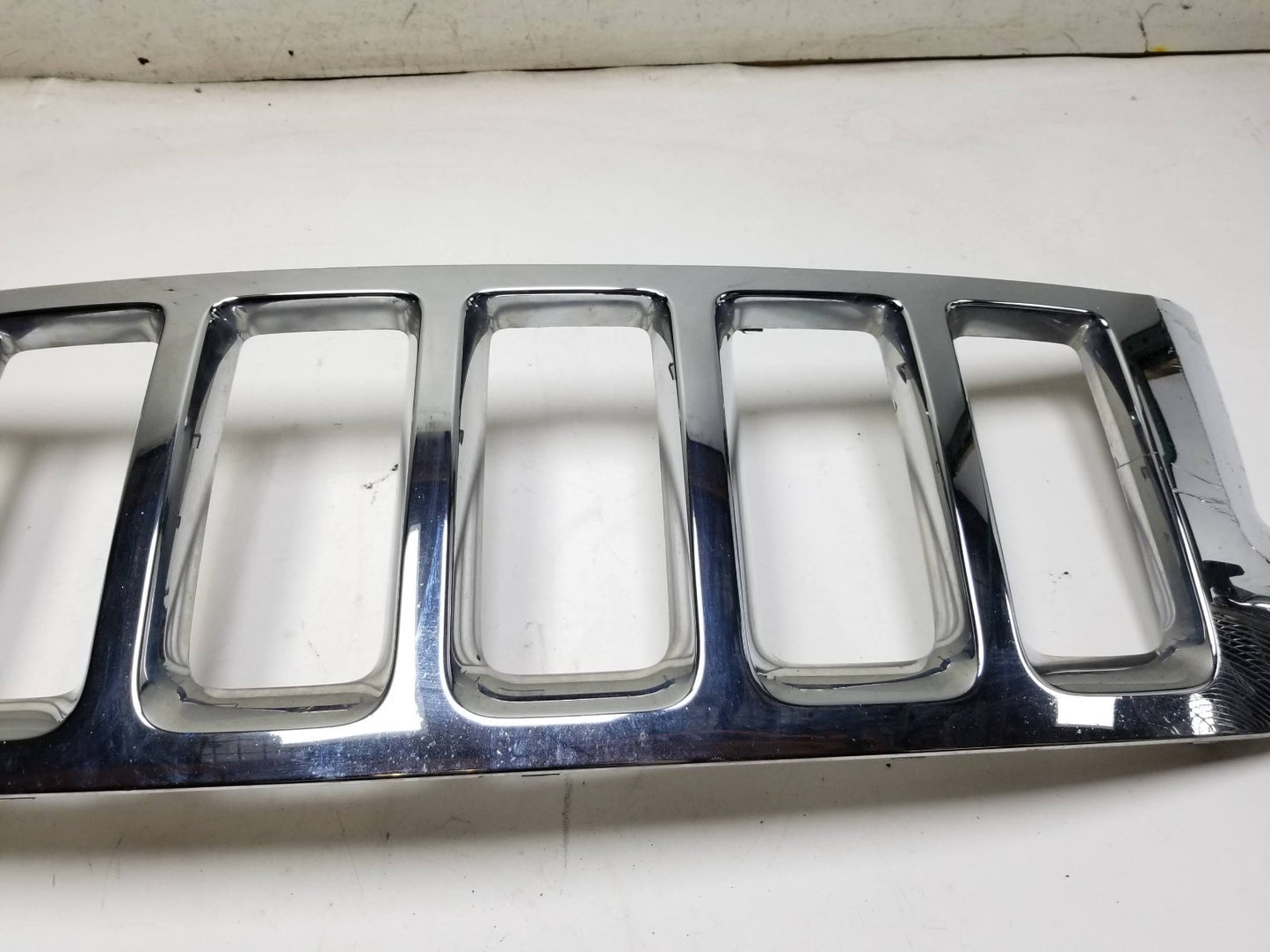 2012 Jeep Grand Cherokee Upper Grille Chrome OEM