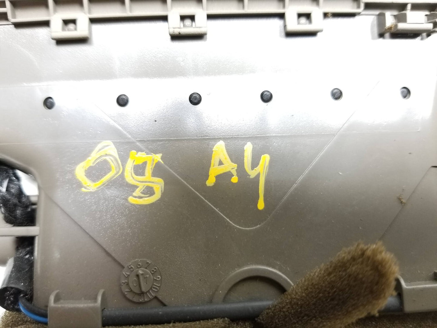 2008 Audi A4 Dash Ac Heater Air Vent & Speaker OEM