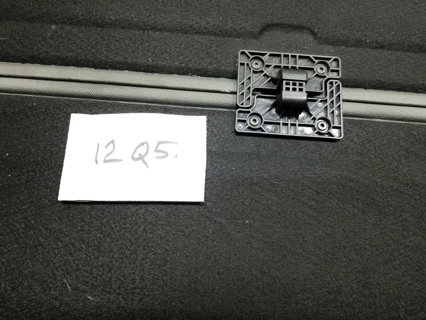2012 Audi Q5 Rear Trunk Cover Deck Shelf Panel OEM