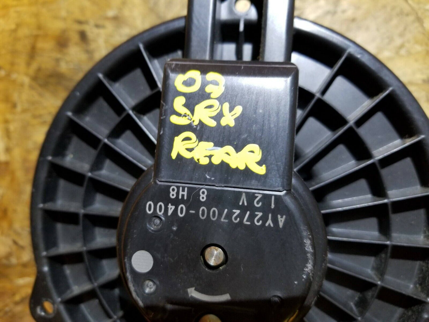 2004 - 2009 Cadillac SRX Blower Motor Rear OEM