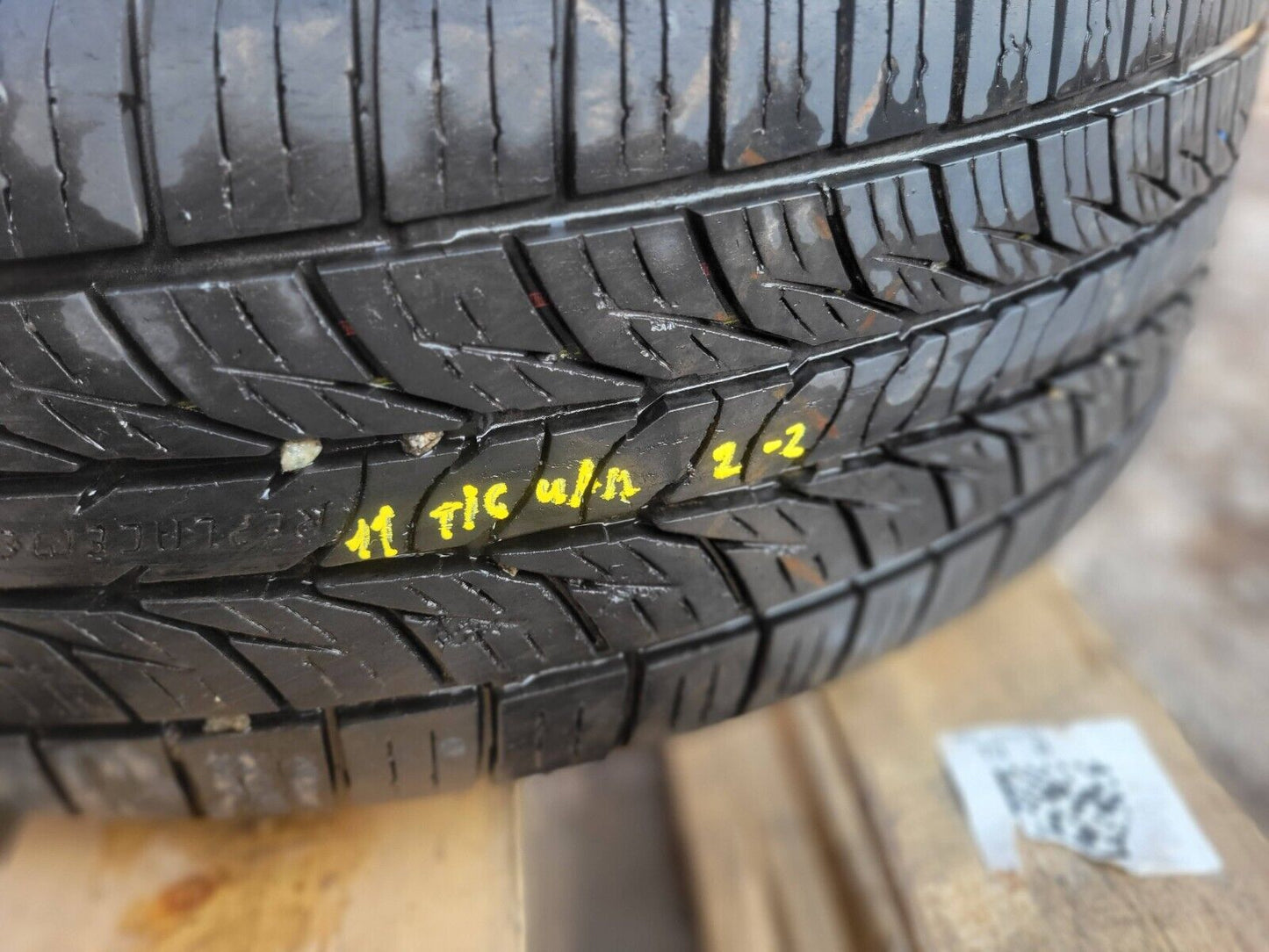 09- 18 Volkswagen Tiguan Wheel Rim W/ Tire General 215/65r16 Pair OEM