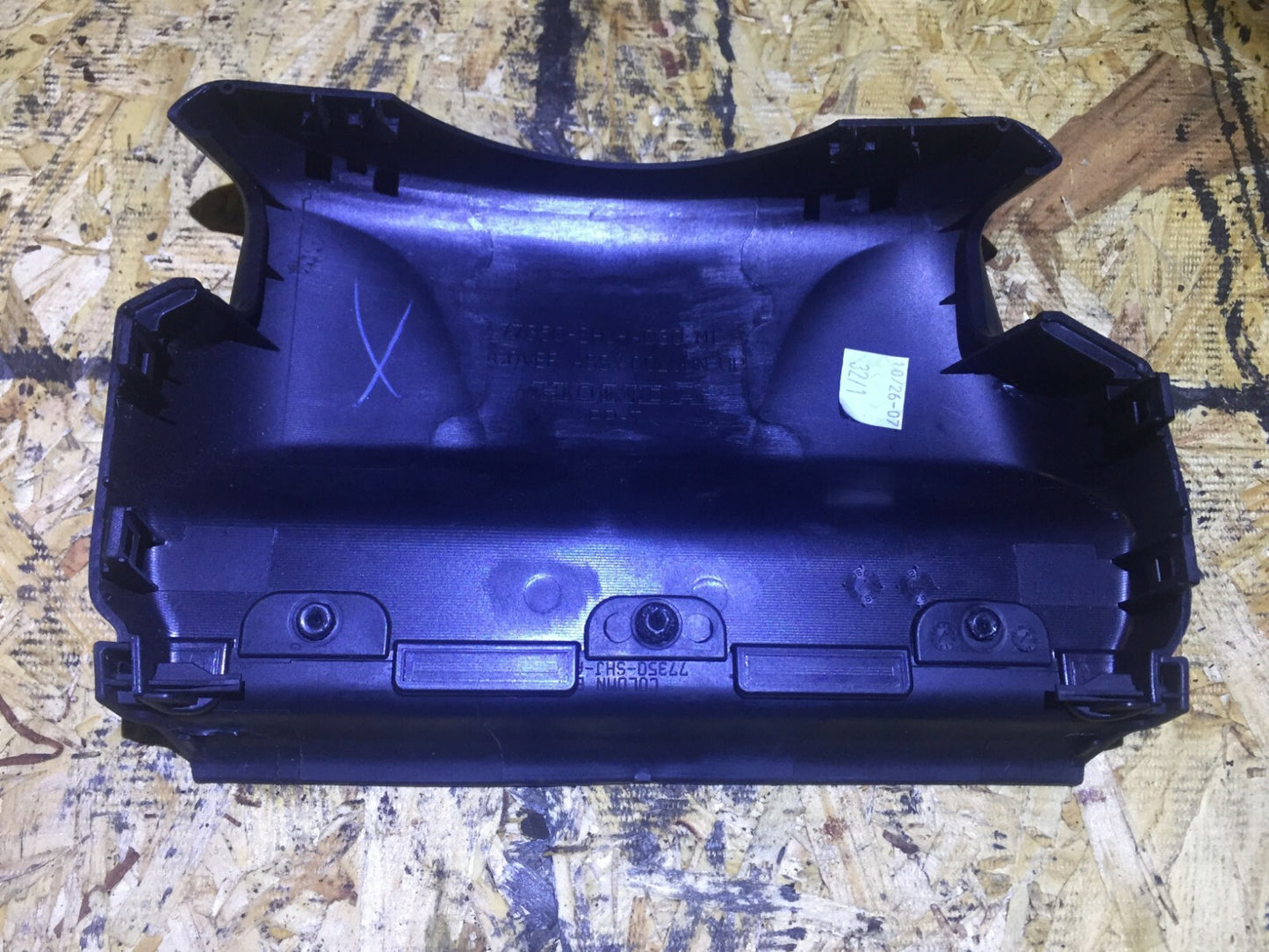 08 09 10 Honda Odyssey Upper Steering Column Cover Trim OEM D43