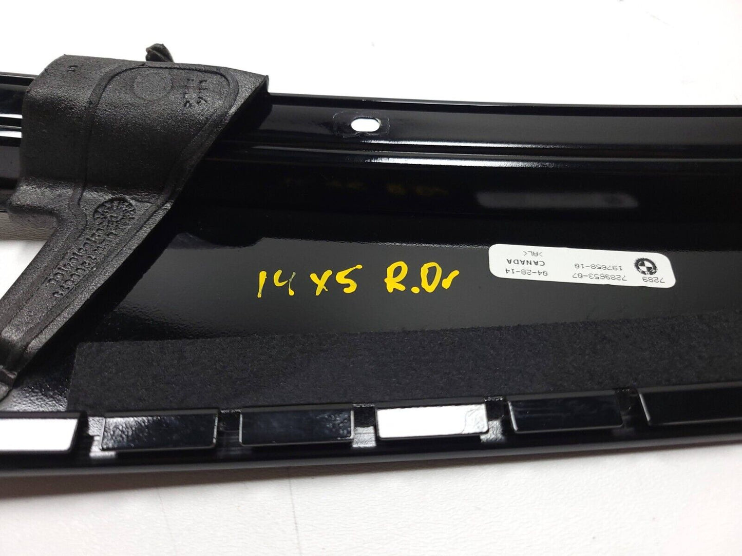 14-18 BMW X5 F15 Door Window B Pillar Molding Driver Side Left  OEM