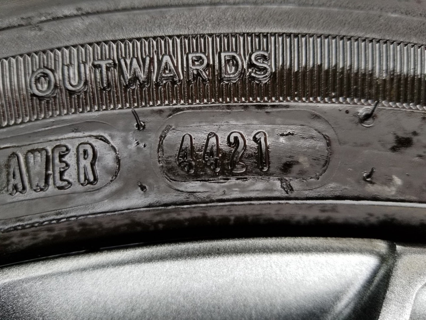 2010 Scion Tc Wheel Rim W/ Tire Goodyear Eagle 225/45r18 4pcs OEM