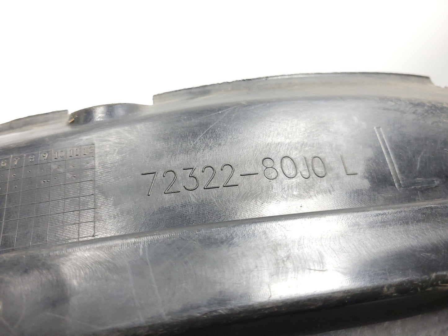 2008 Suzuki Sx4 Fender Liner Splash Guard 4pcs OEM