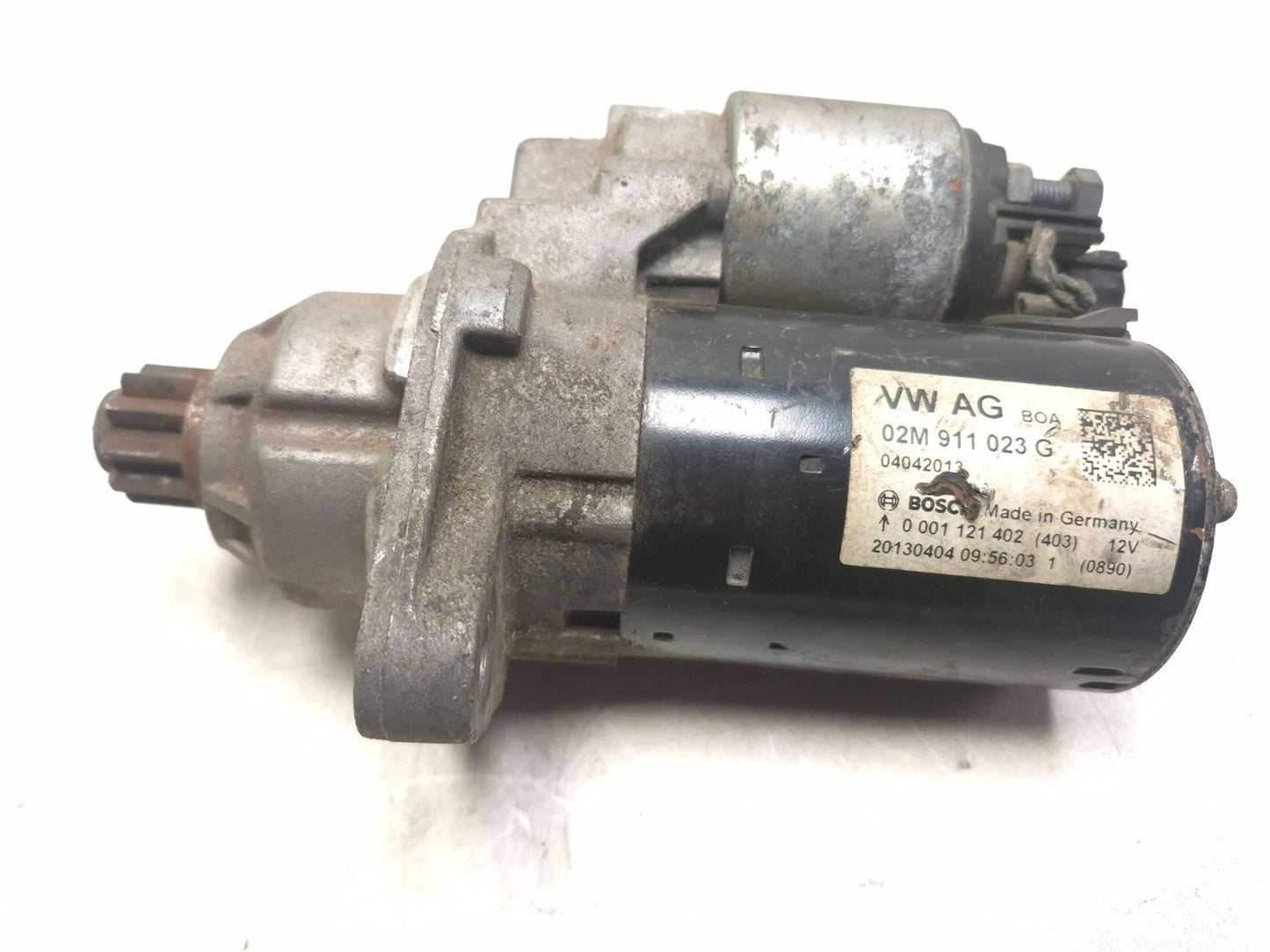 2013 Volkswagen Jetta Starter Motor 2.0l 02m911032g OEM