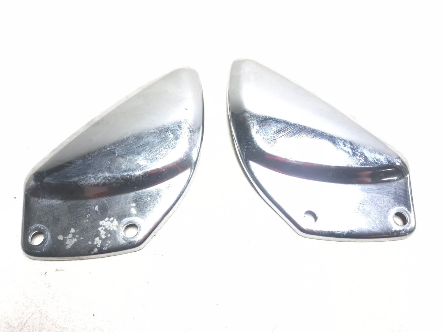 2006 Suzuki Katana Gsx600f Left & Right Front Foot Peg Guard Pair OEM