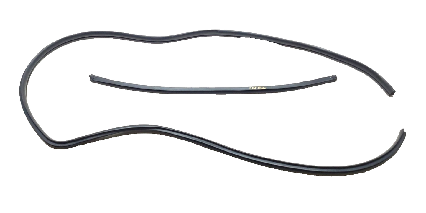 12-17 Hyundai Accent Sedan Door Weatherstrip Seal Front Driver Side Left