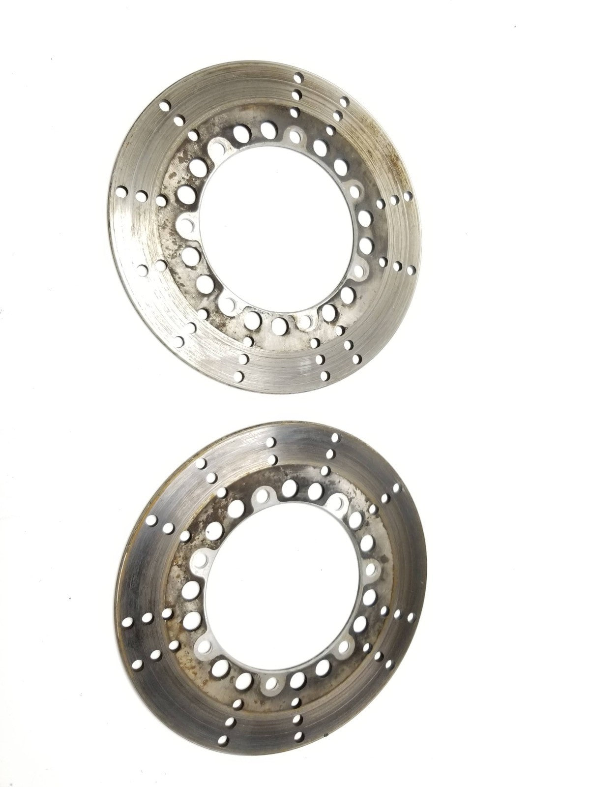 1990 Kawasaki Vn750 Vulcan Front Brake Disc Pair OEM