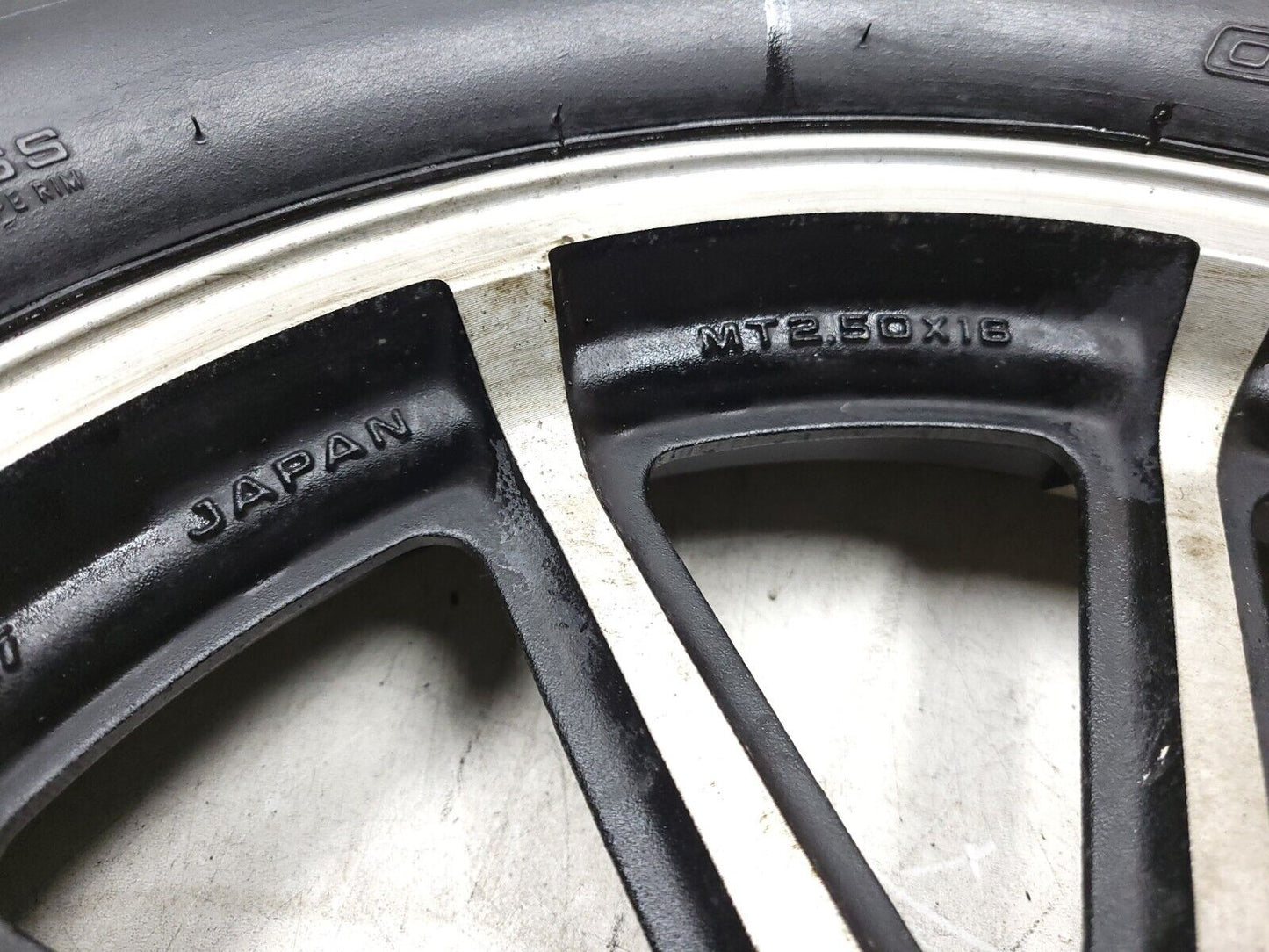 1984 - 1987 Honda Gl1200 Goldwing Front Wheel Rim & Tire OEM