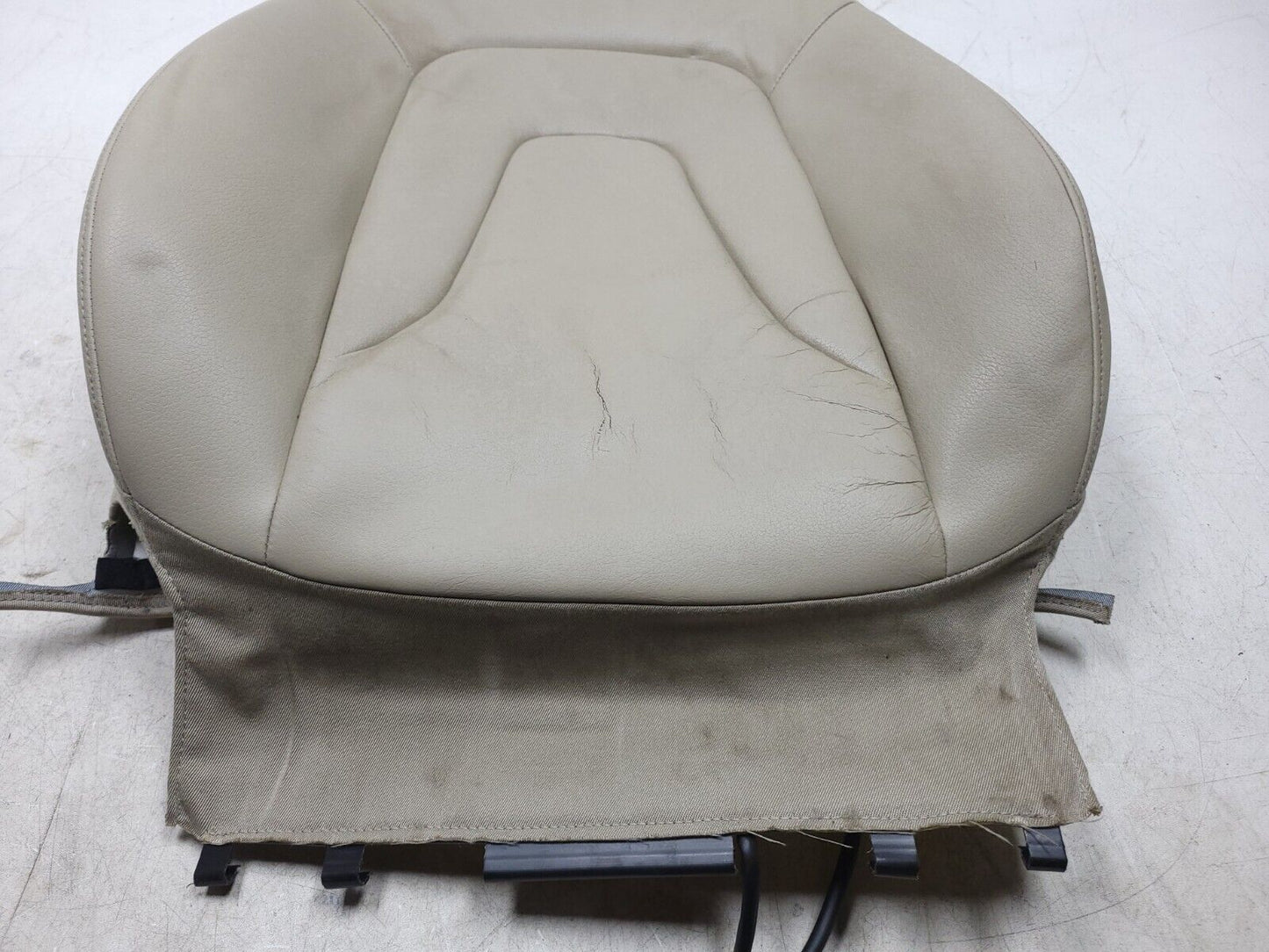 2009 - 2012 Audi A4 Sedan Front Seat Back Backrest Upper Driver Left  OEM