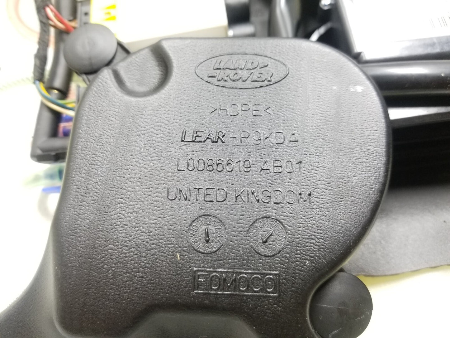 10 11 12 13 Jaguar XJ Front Driver Seat Lumbar Motor Pad W/cooling 0084982ad OEM