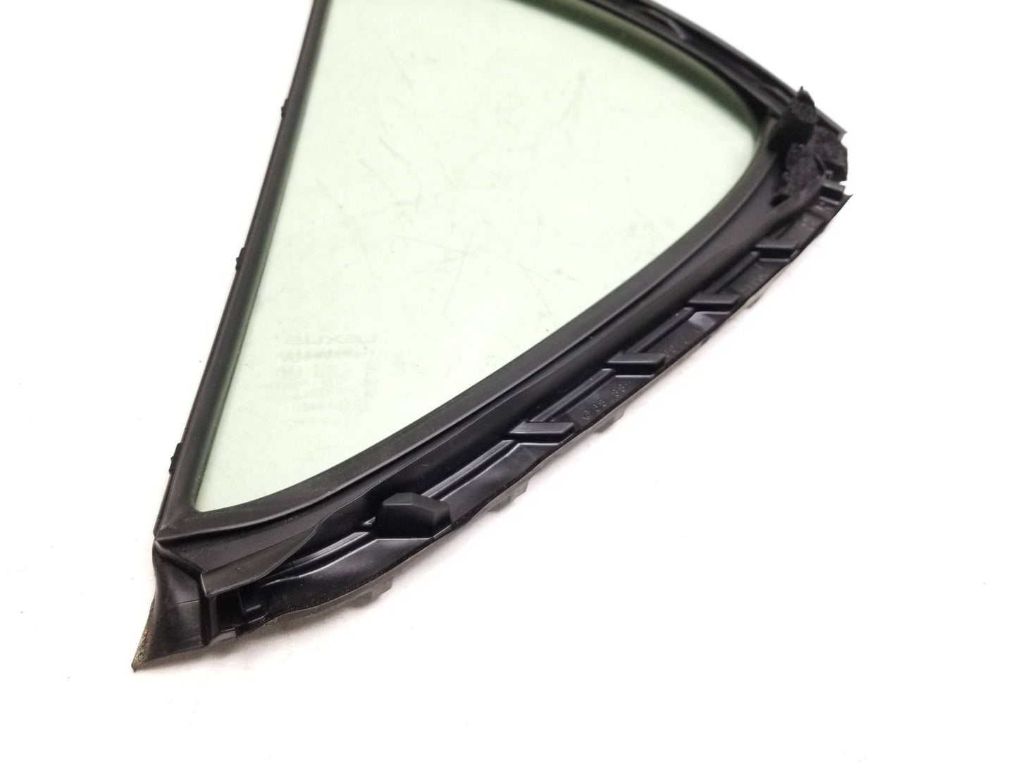 11-17 Lexus CT200h Rear Door Vent Window Glass Passenger Side Right OEM