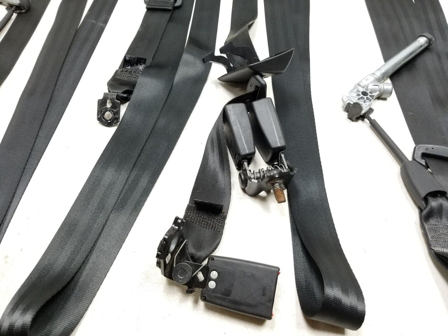 12 - 14 Ford Focus Front & Rear Seat Belt Retractor 5pcs OEM
