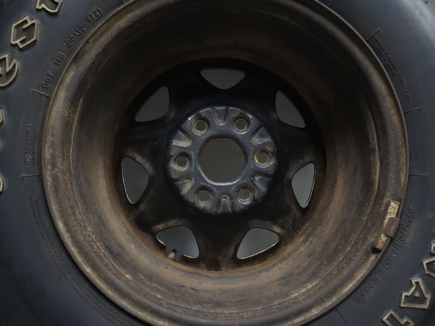14-19 Chevrolet Silverado 1500 Wheel Rim & Tire 255/70r17 *local Pickup* OEM 2pc