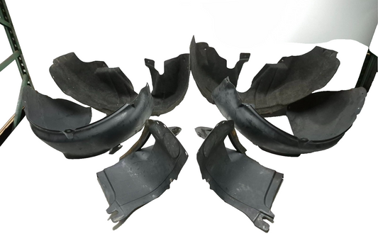 2012 Volkswagen GTI Fender Wheel Liner Splash Guard 6pcs OEM