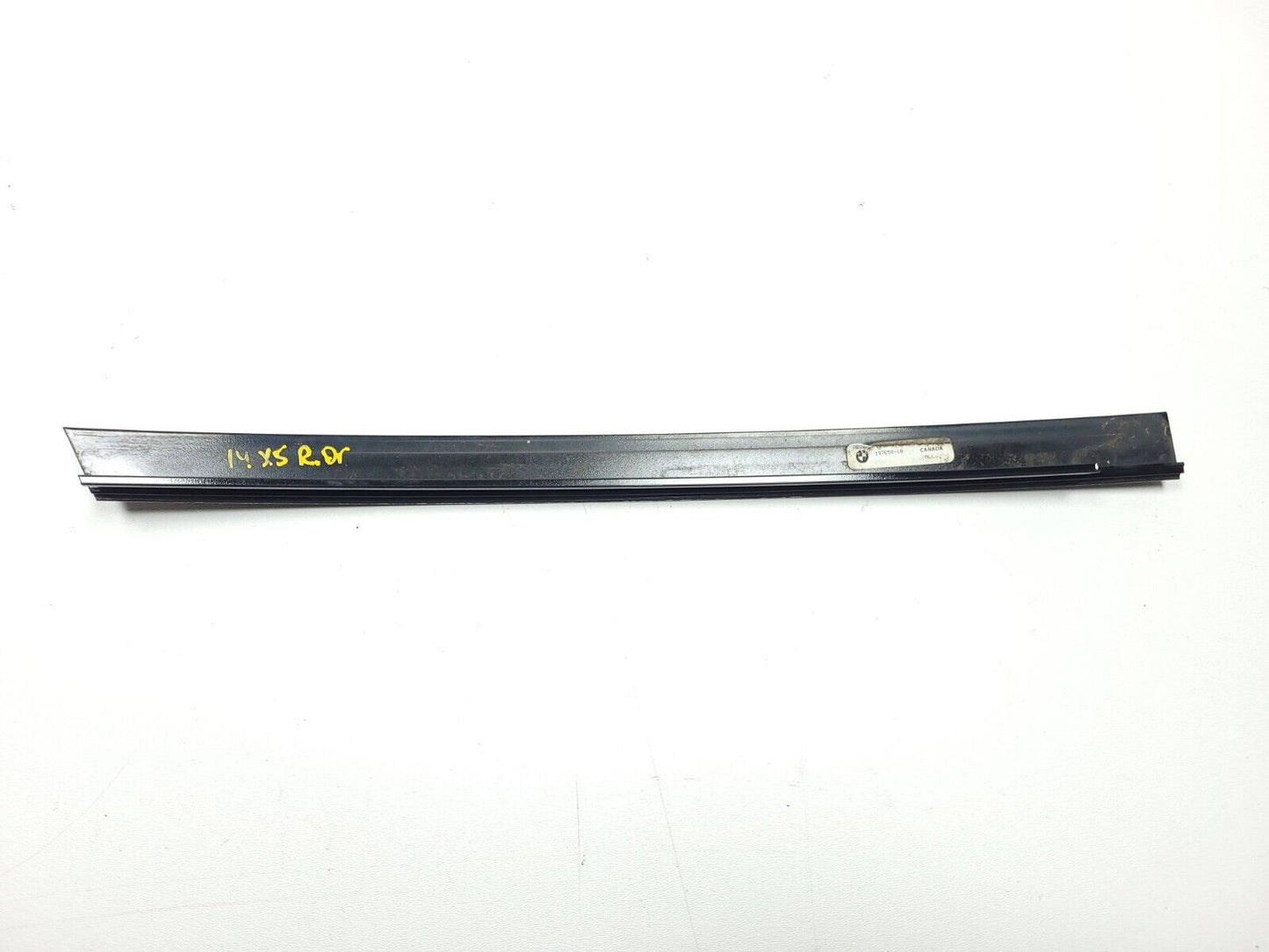 14-18 BMW X5 F15 Door Window B Pillar Molding Driver Side Left  OEM