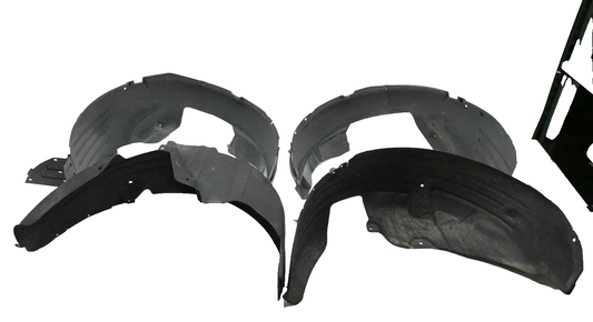 2013 Hyundai Genesis Rear Fender Liner Splash Guard 4pcs OEM