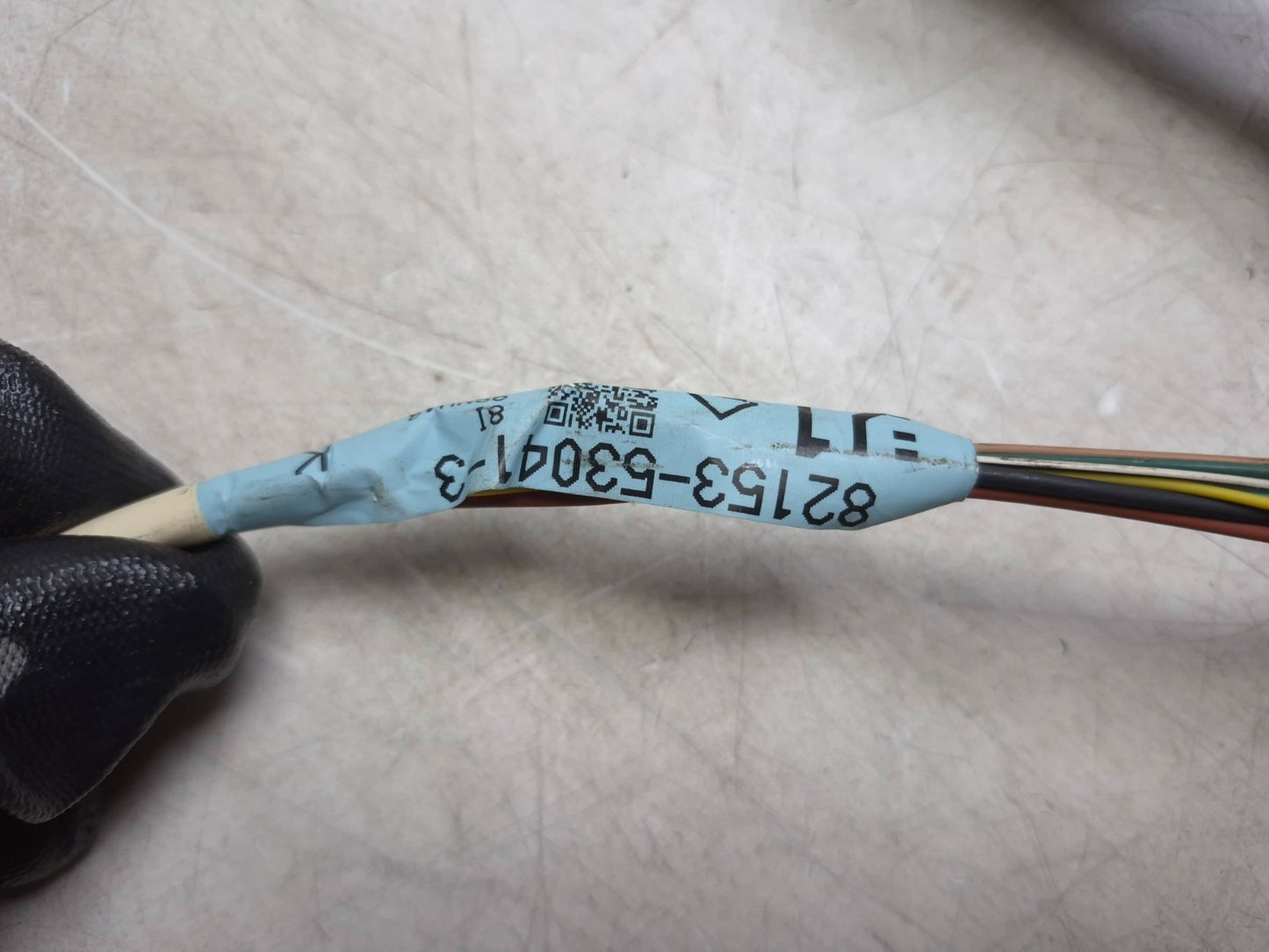 2009 Lexus IS250 Rear Door Wire Harness Right Passenger Side OEM