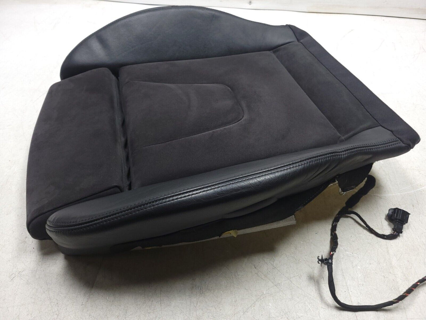 2013-2016 Audi S4 Front Left Driver Seat Cushion Bottom Lower *alcantara* OEM