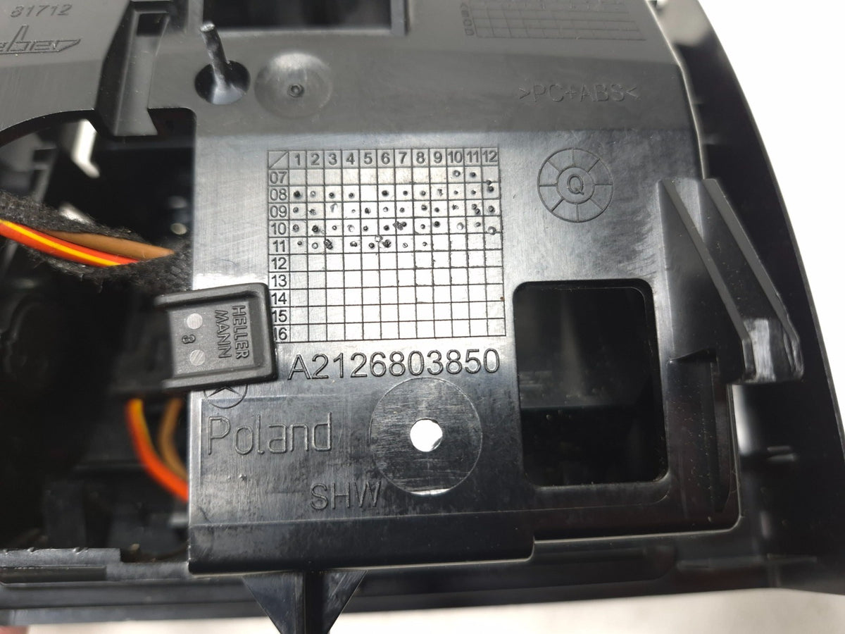 2012 Mercedes W212 E350 Sedan Rear Center Console Ash Tray 2126803850 OEM