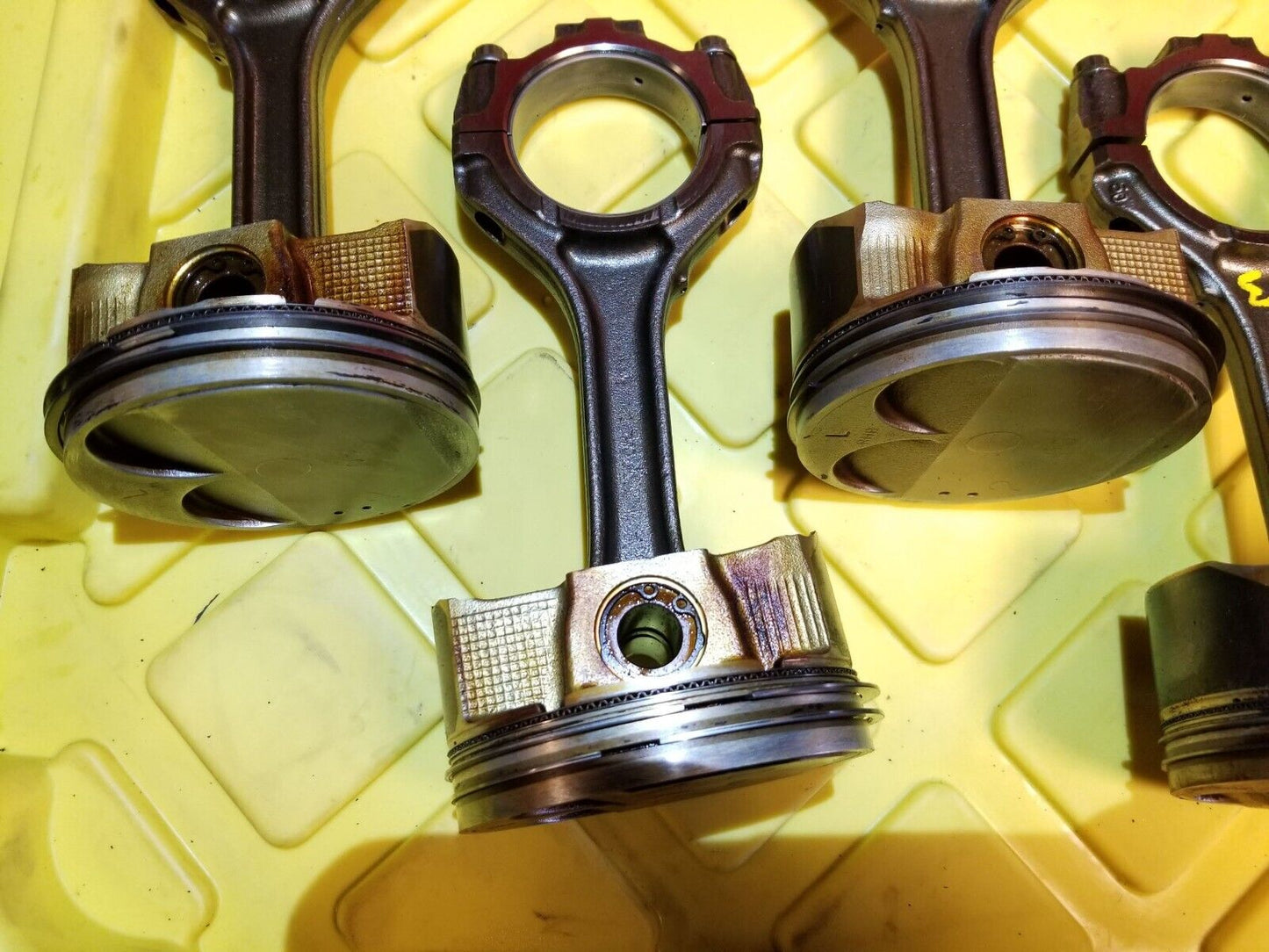 09-13 Infiniti G37 X Piston W/ Connecting Rod 6pcs Vq37vhr OEM ✅