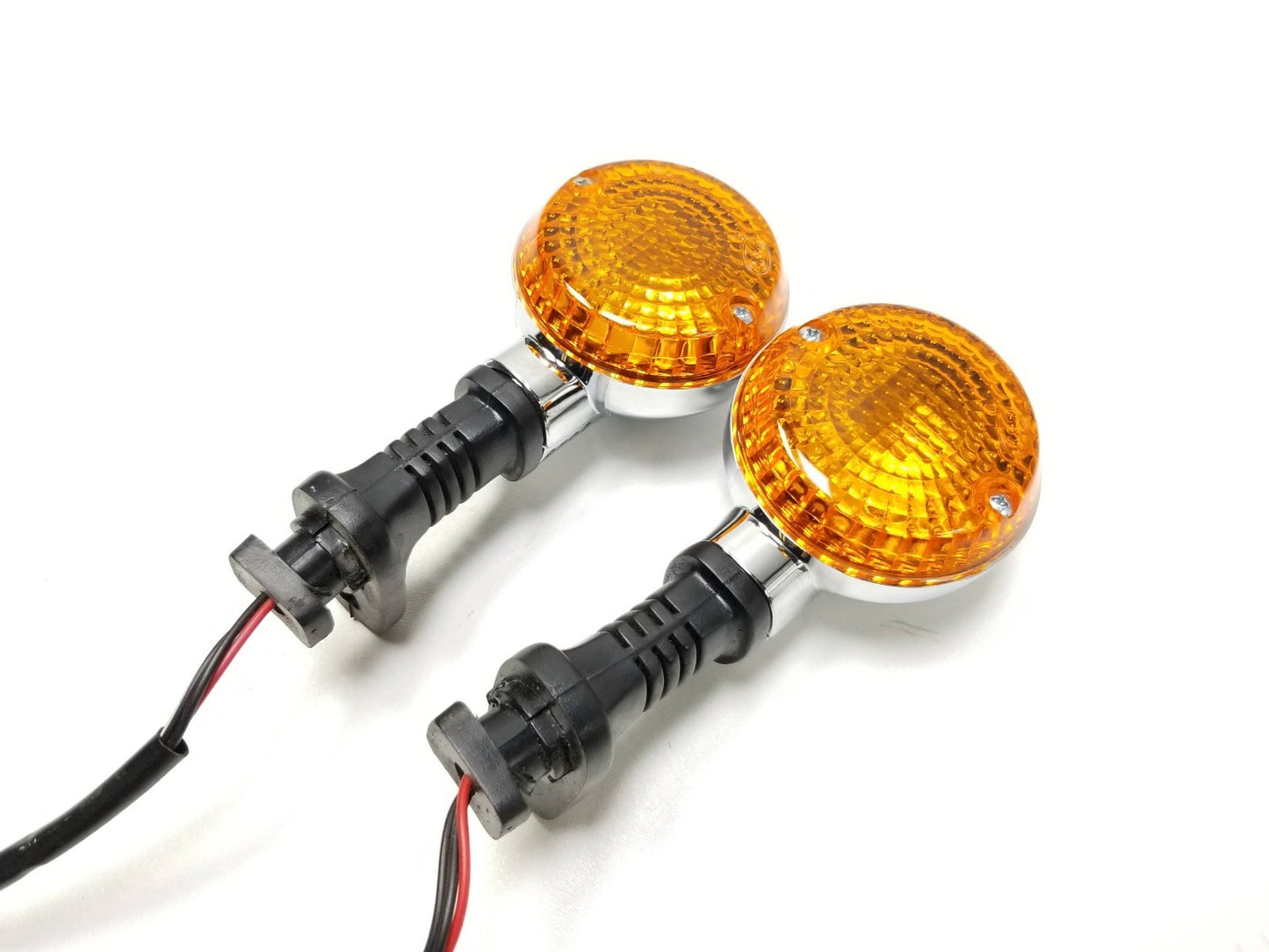 1990 Kawasaki Vn750 Vulcan Front Left & Right Turn Signal Assembly Pair OEM