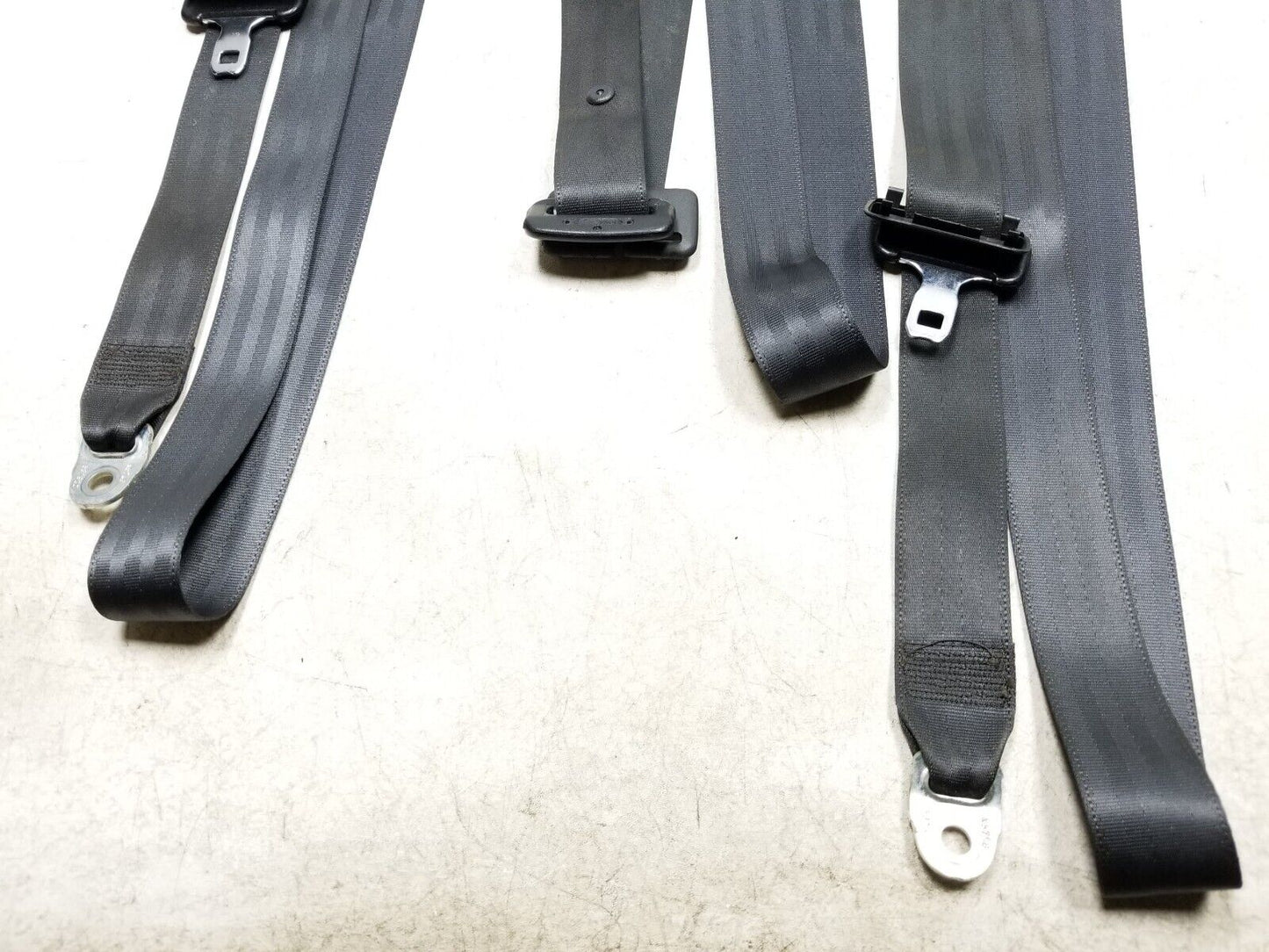 2007-2011 Toyota Camry Rear Seat Belt Retractor 3pcs OEM