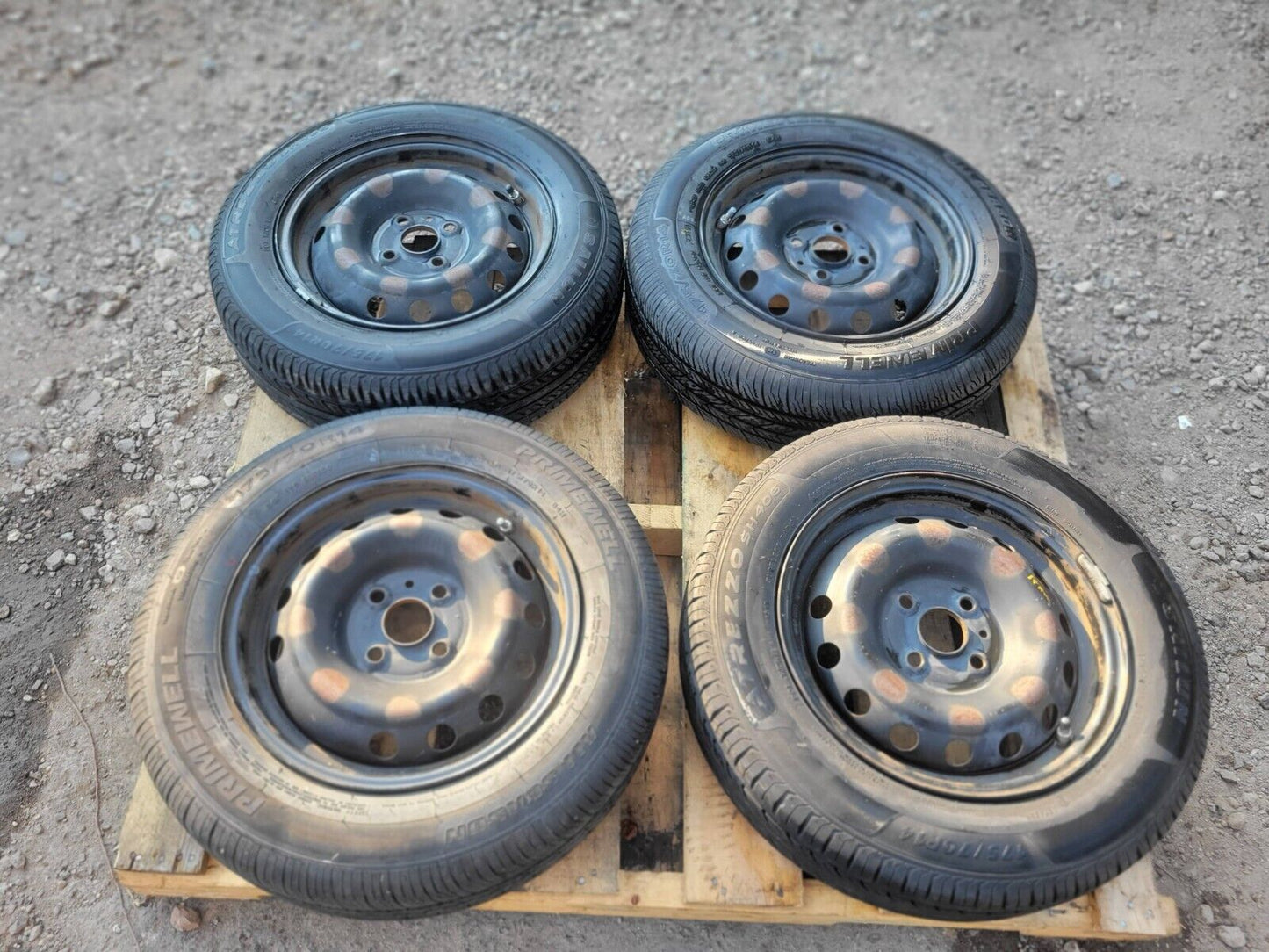 12 - 17 Hyundai Accent Wheel Rim W/ Tire Primewell 175/70r14 4pcs OEM