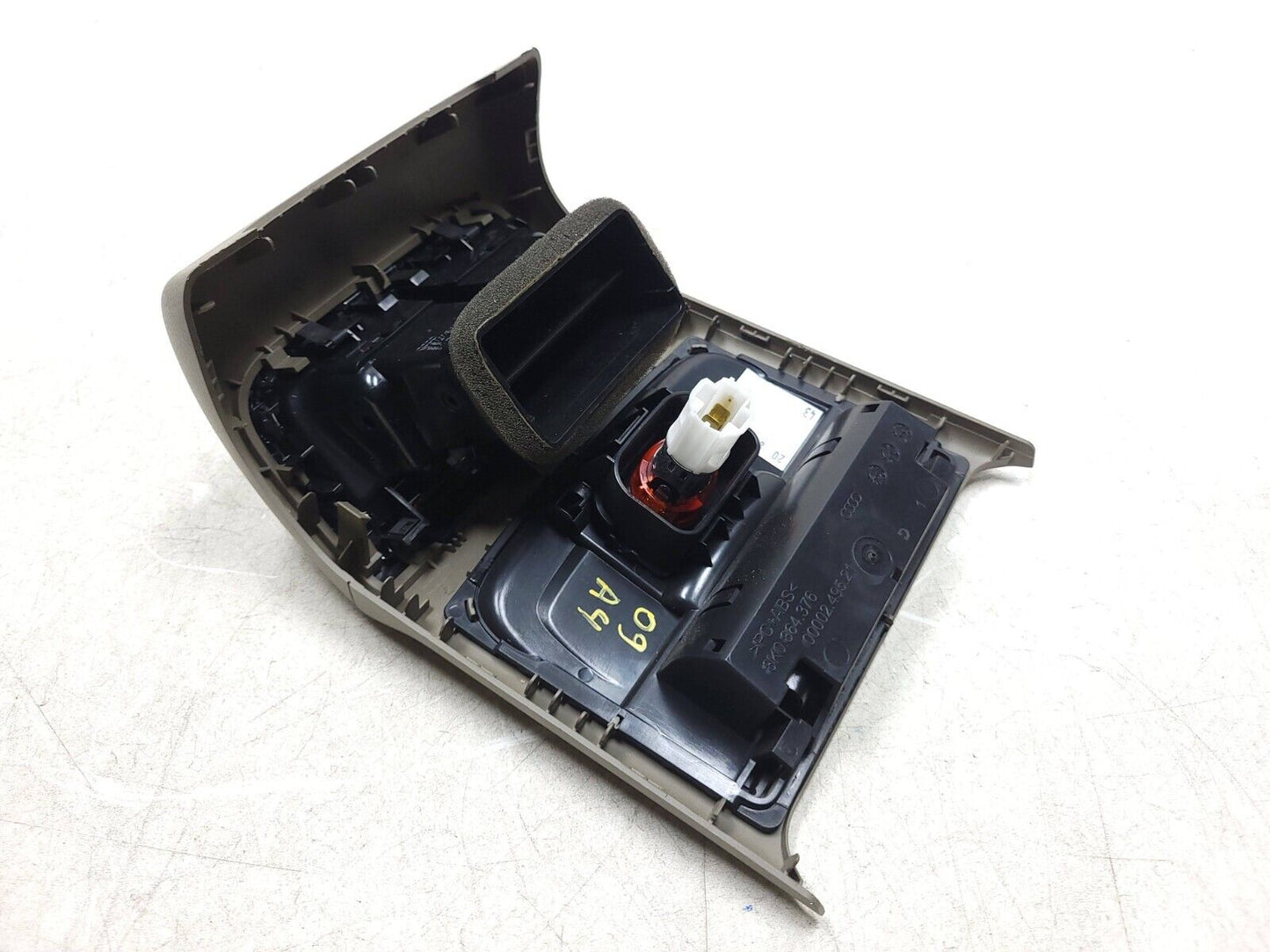 2009 - 2016 Audi A4 S4 Center Console Rear Trim W/ Air Vent OEM