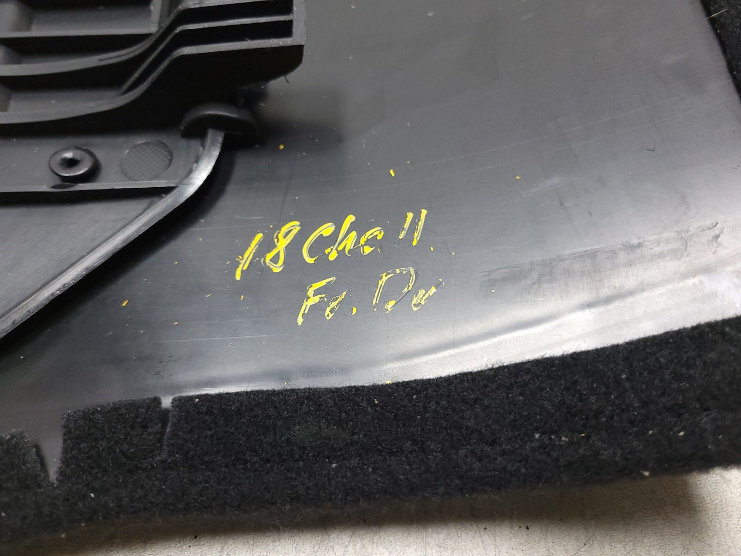 2015- 2023 Dodge Challenger Sxt Front Seat Trim Cover Panel Driver Side Left OEM