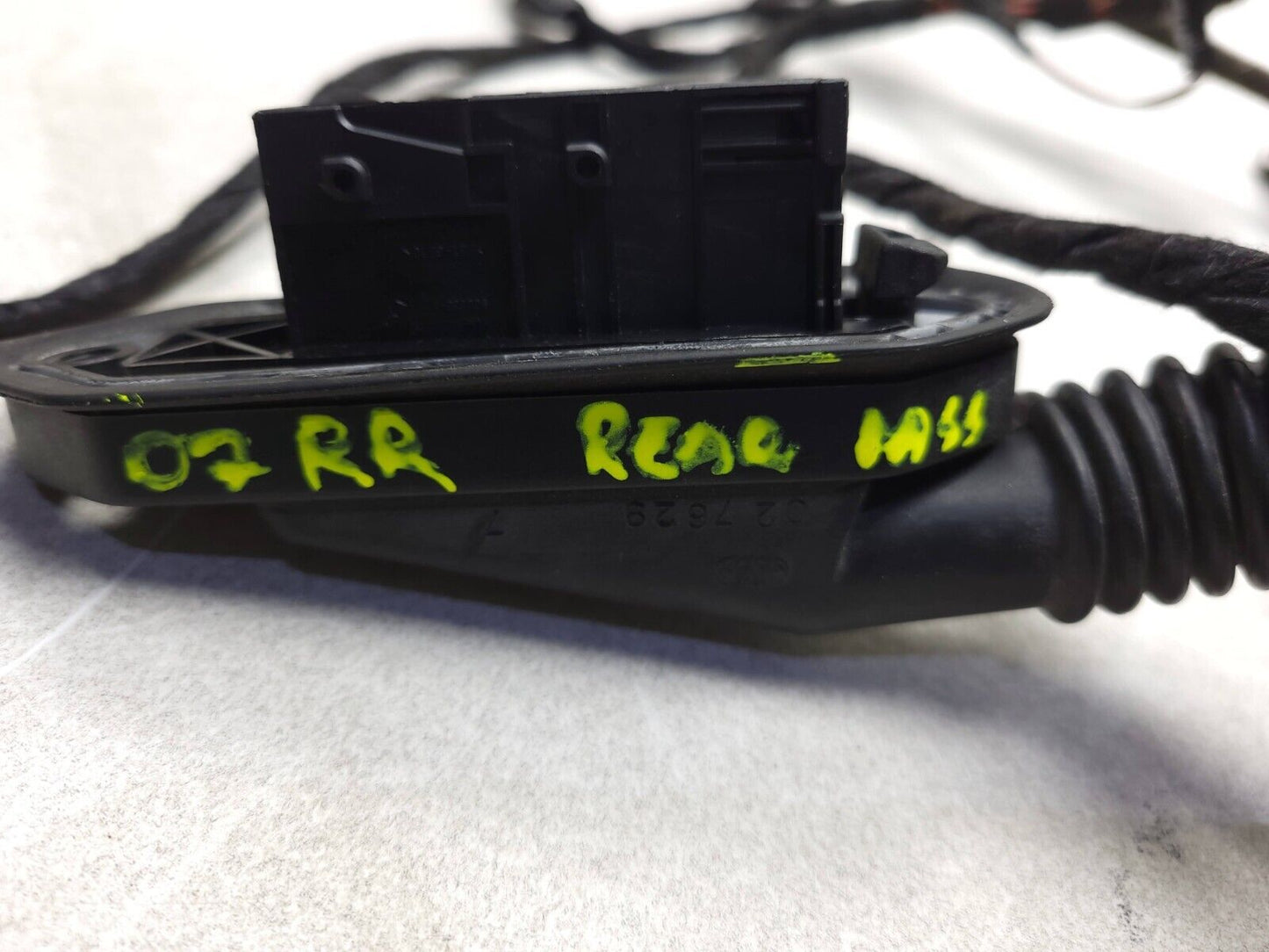 2006-2009 Range Rover Door Wire Harness Rear Right Pass Side OEM