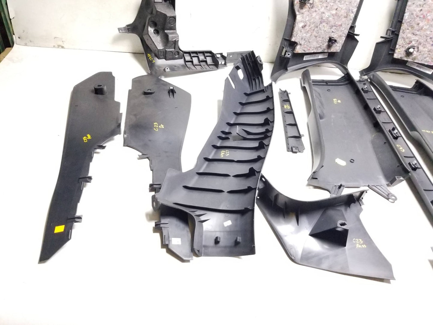 2010 - 2014 VW Golf GTI B C Pillar Panel Cover Trim Set OEM