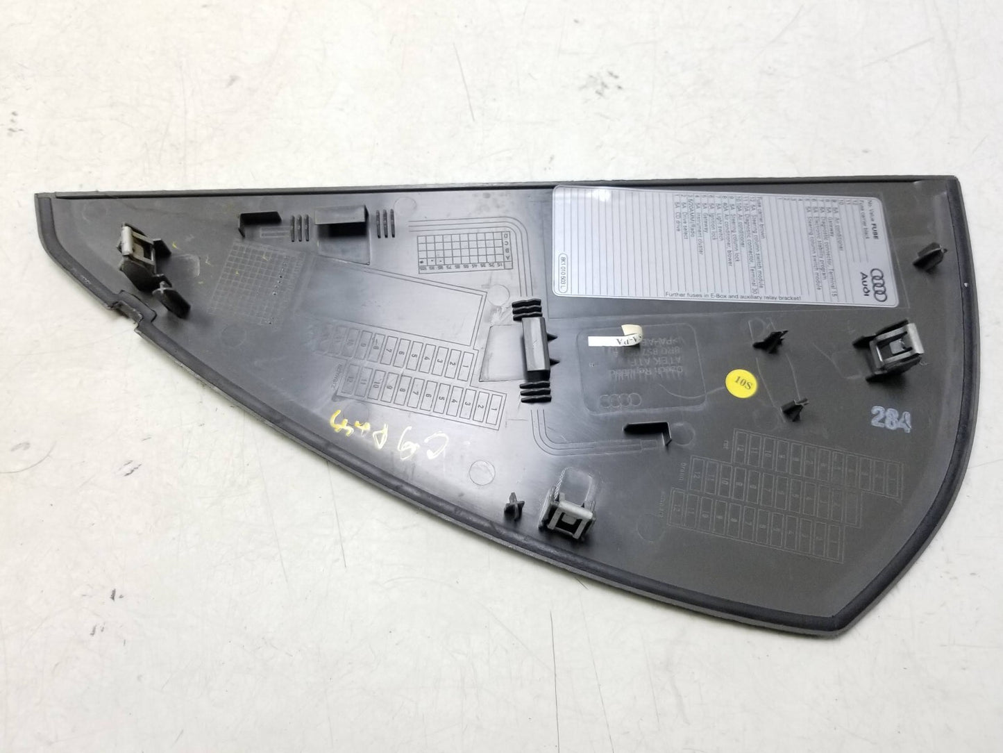 2009 - 2017 Audi Q5 Dash End Cap Cover Trim Pair OEM