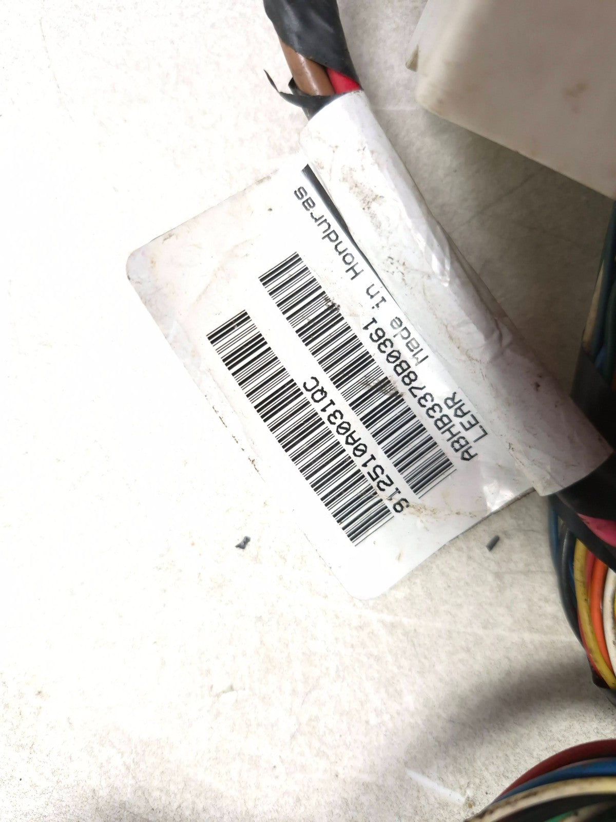 2009 Hyundai Sonata Front Engine Wire Harness 3.3l OEM