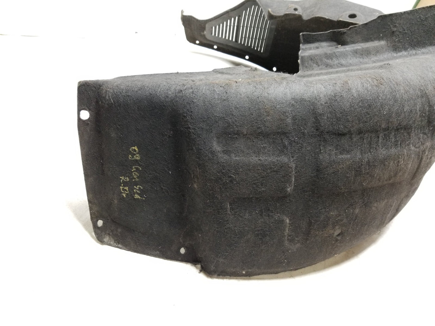 2009 - 2012 Hyundai Genesis Sedan Rear Fender Liner Splash Driver Side Left OEM