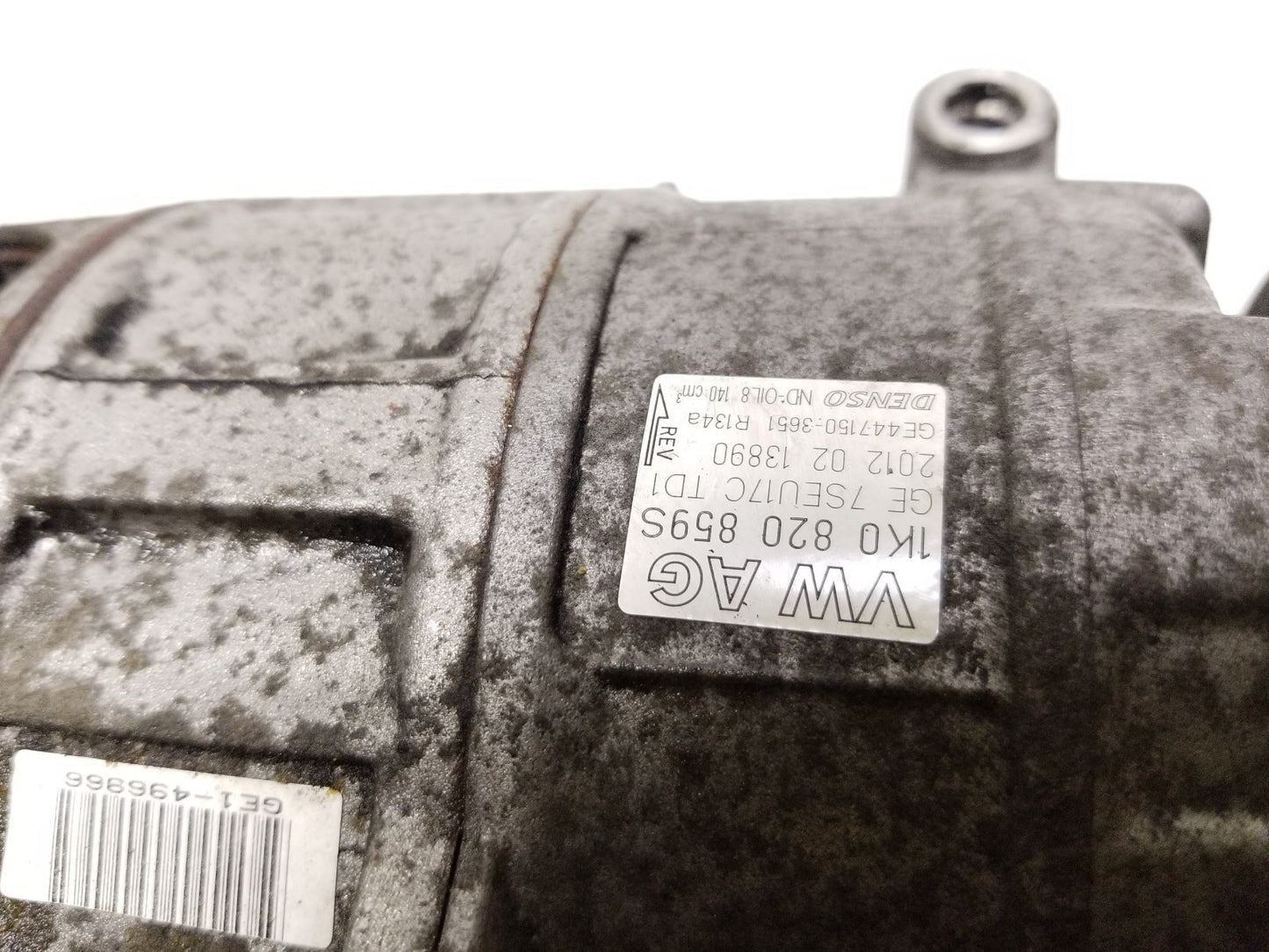 2010 - 2014 VW Golf GTI AC Compressor OEM